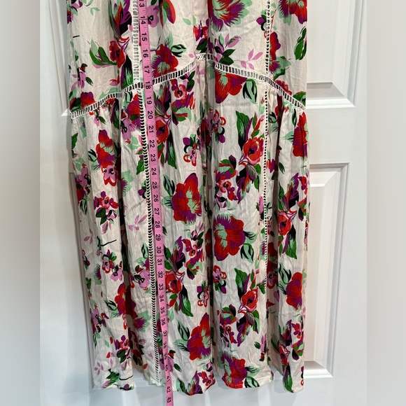 ASOS DESIGN Crinkle Maxi Skirt with Lace Trim Detail - Picture 6 of 8